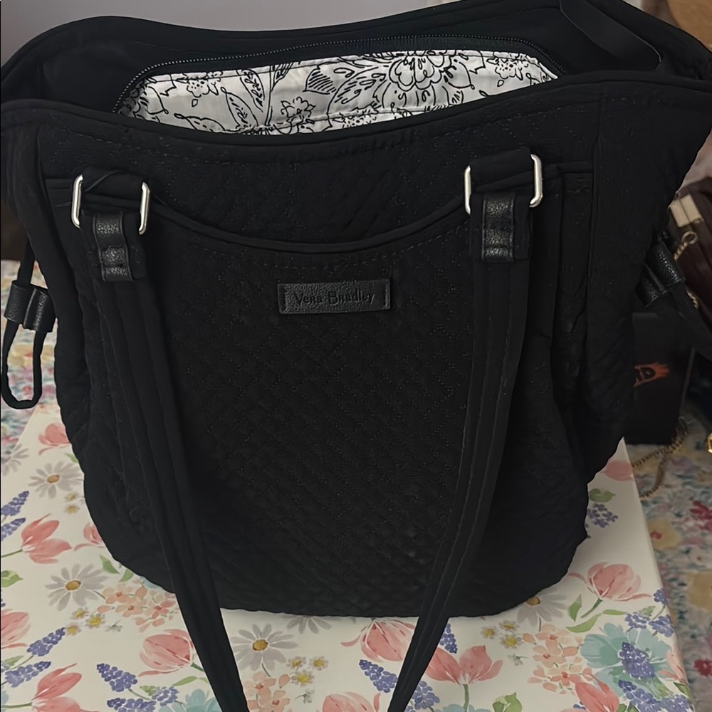 Vera Bradley Black Tote Bag